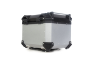 Moto Top Case Aluminium Moto TrunkWaterproof Tail Box WithLock Casque Bagages Stockage pour Scooter Universel