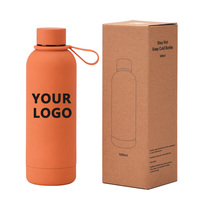 Logo personnalisé 350/500/750/1000 ml Bouteilles d'eau isolées sous vide en acier inoxydable à double paroi pour la rentrée des classes pour les sports de plein air