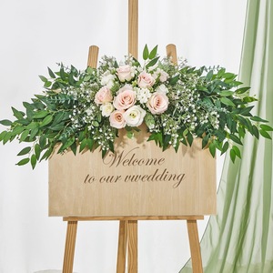 Feuilles d'eucalyptus et de saule artificielles résistantes aux UV, à longue tige pliable pour clôture extérieure et <span class=keywords><strong>jardin</strong></span> - Support OEM - Product Image 3