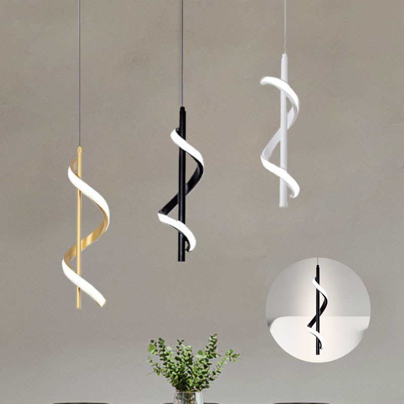 Minimalist Bedroom Adjustable Hanging Lamp Nordic