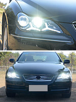 Pour Toyota Mark X Reiz 2005-2009, ensemble de phares LED complets de rechange avec lentille de projecteur et feux de jour DRL, installation Plug and Play, paire