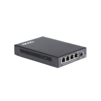 Hioso 4GE PoE ONU GPON unmaanged XPON OLTs DBA SLA VLAN SNTP IGMP SC/PC IPTV IEEE802.3 QoS DC48V IEEE802.1D RSTP 4 puertos POE