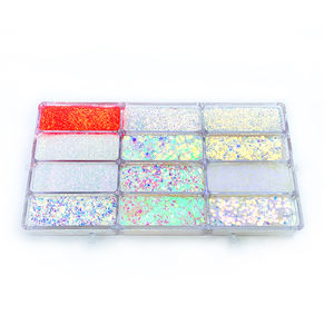 Paleta de Sombras de Ojos en Gel con Brillo Personalizada MLM, 6 Colores, 110g, Maquillaje Mineral Biodegradable para Uso Diario, Fiestas y Bodas - Product Image 6