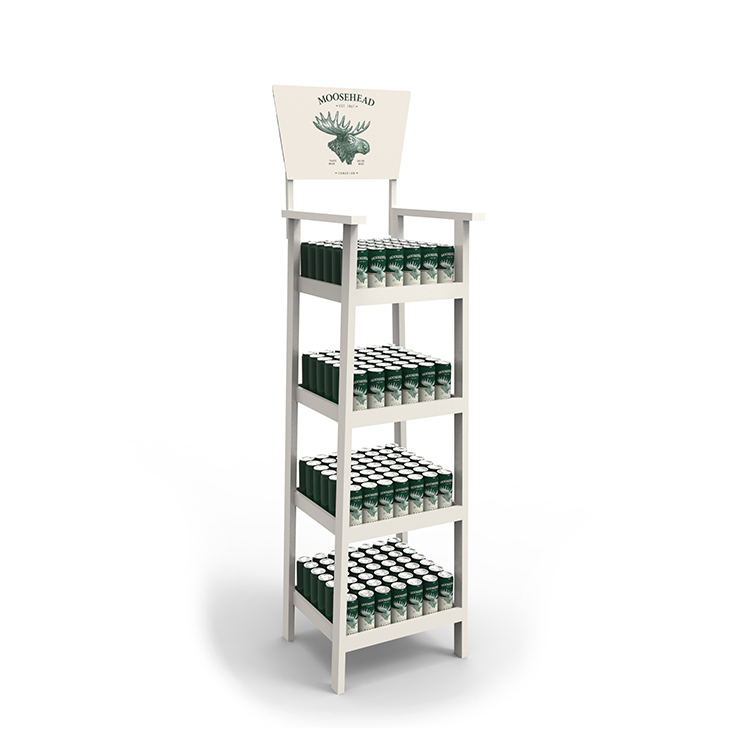 Custom Lychee Sauce Bottle Display Stand for Cocktail Material