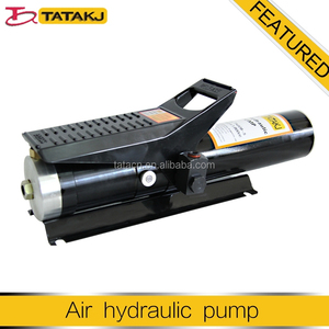 Pompe hydraulique à flux axial pneumatique, corps en acier, couleur noire, certifiée CE, légère (8,5-9 kg), pour cric hydraulique - Product Image 2
