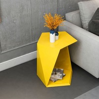 Meuble d'appoint de canapé de style nordique, luxe léger et simple, table basse moderne pour salon, table de chevet multifonctionnelle créative pour chambre à coucher