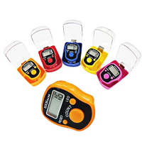 Clicker réarmable de compteur de pointage de main en plastique à 5 chiffres pour le dispositif de compteurs de notation de golf