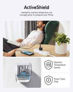 Chargeur Anker 511 Nano Pro 20W USB C à charge rapide, technologie de sécurité ActiveShield, adaptateur secteur compact pour <span class=keywords><strong>iPhone</strong></span> iPad - Product Image 5