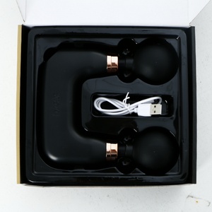 ปืนนวดกล้ามเนื้อแบบพกพา สีดำ รุ่น Real Black สำหรับนวดเนื้อเยื่อลึก ขนาดพกพา - Product Image 6