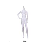 Accesorios de Maniquí de plástico de cuerpo completo para ropa de mujer con cabezales intercambiables para escaparate soporte de exhibición de ropa