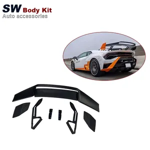 יבש פחמן סיבי STO OEM סגנון ספוילר למבורגיני Huracan STO LP610-4 עם משודרג STO אחורי כנף ערכת ביצועים