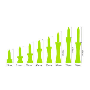 サイズステップダウンゴルフティーバルク価格竹製精密高さ城ゴルフティー - Product Image 4