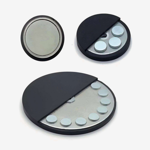 Base Magnética Superfuerte de Neodimio <span class=keywords><strong>con</strong></span> Recubrimiento de Goma, Soporte de Tornillo <span class=keywords><strong>con</strong></span> Rosca M4 M5 M6 de 31 36 43 66 88 mm, Imanes - Product Image 2