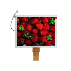 Original A Grade 8 Inch TIANMA 800x600 SVGA LCD Panel TM080SDH01 RGB 50 Pins TFT LCD Touch Screen For Industry