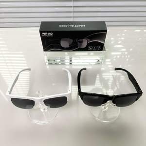 Lunettes Intelligentes AI WK102 pour Hommes et Femmes : Appels, Musique, Longue Autonomie, Protection UV, Audio Sportif, Lunettes de Soleil Sans Fil - Product Image 1