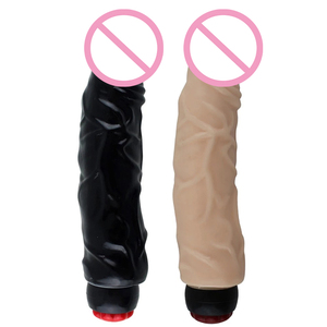 Vibratore Dildo Grande a Prezzo Economico di Fabbrica, Giocattoli Sessuali per Donne, Dildo Realistico da 9 Pollici, Massaggiatore Vibrante per Adulti - Product Image 1