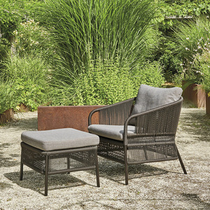 Hot Selling Garden Furniture Lounge Set Villa Leisure Pe <b>rattan</b> aluminum <b>Sofa</b> Outdoor Lounge Sectional <b>Sofa</b> Furniture Set - Product Image 2