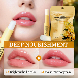 Baume à lèvres OEM Sadoer à l'osmanthus pour une hydratation quotidienne et anti-dessèchement avec formule nourrissante à la <span class=keywords><strong>vaseline</strong></span> 2,7g - Product Image 5