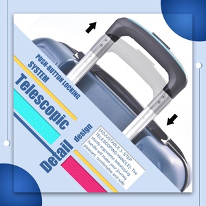 Pailox Polyester ensembles de bagages voyage roue chariot bagages voyage affaires touristique étui sacs coque rigide <span class=keywords><strong>valise</strong></span> rétractable - Product Image 4
