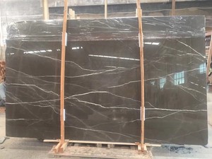 Piastrelle in Marmo Turco, Marmo Nero Marquina Persiano, Marmo Grigio <span class=keywords><strong>Petra</strong></span>, Grandi Lastre Moderne Lucidate Impermeabili per Villa - Product Image 2