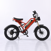 Vélo électrique tout-terrain puissant à gros pneus 20 pouces 4.0, double suspension, batterie lithium 48V 750W - Offre Spéciale
