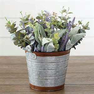 Set of 3 Pcs Vintage Metal Galvanised Rectangle <b>Dolly</b> <b>Tub</b> Planter For Home Garden Indoor Outdoor & Balcony Decor - Product Image 2