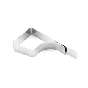 Clips de table décoratifs en acier inoxydable de style américain, marque FL, <span class=keywords><strong>pour</strong></span> la décoration de table, clips de table à manger, clips de <span class=keywords><strong>nappe</strong></span> décoratifs - Product Image 5