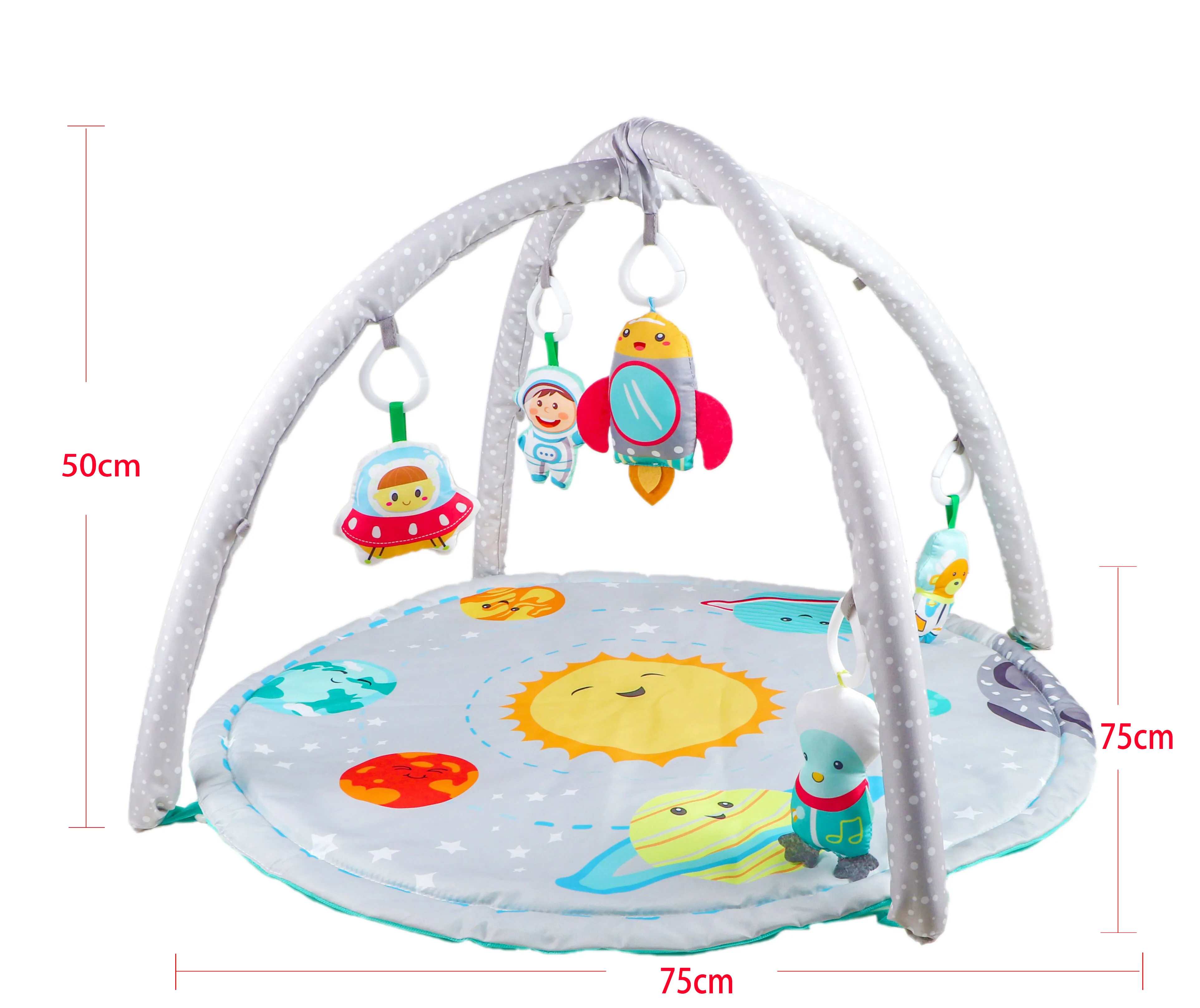 New Floor Activity Round Cartoon Pattern Mat Kids Carpet Baby Gym Crawling Play Mat per Baby Child