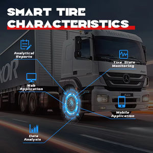 Pro sistem manajemen armada 4G GPS & Real-Time TPMS untuk truk berat OTR Sensor pemantauan tekanan ban - Product Image 3