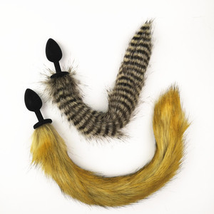 Sex Toy Custom Fox Tail Ass <span class=keywords><strong>Plug</strong></span> Sex Toys sesso anale femminile <span class=keywords><strong>Plug</strong></span> Factory anale <span class=keywords><strong>Plug</strong></span> per uomo produttore <span class=keywords><strong>in</strong></span> cina BDSM Sexy - Product Image 4