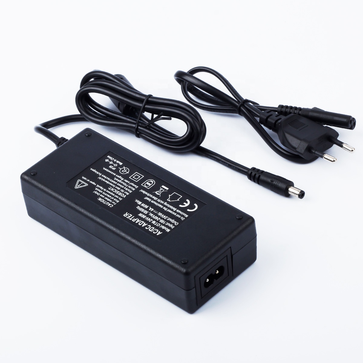 DUSKTEC-adaptador de corriente de escritorio, fuente de alimentación conmutada CE LVD EMC 24 V AC 24 V DC 24 V 4Amp 4A, enchufe europeo 24Vdc 96W