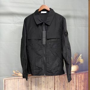 Veste décontractée légère et réfléchissante pour homme, en nylon, métal et pierre, qualité originale 2026 - Pour l'extérieur - Product Image 4