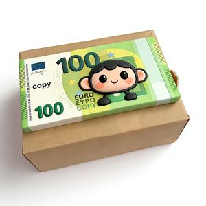 Lot de 10 billets factices de <span class=keywords><strong>dollars</strong></span> américains et d'<span class=keywords><strong>euros</strong></span> pour la pratique, les tournages de films et de séries télévisées, et la formation <span class=keywords><strong>en</strong></span> comptabilité (comptage de billets) - Product Image 1