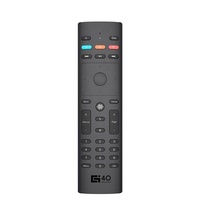 G40S Recherche vocale 2.4G Wireless Air Mouse AAA Battery 34 Keys IR Learning Gyroscope Smart Remote Control For X96 H96 Max TV Box
