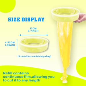 Bolsas de repuesto para contenedor de pañales, 7 capas, con bloqueo de olores, a prueba de fugas, gruesas, de PE, para pañales de bebé - Product Image 4