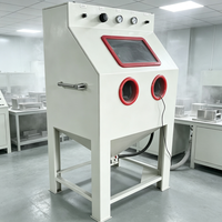 Machine professionnelle de sablage du verre avec décoration givrée et gravure pour l'industrie du verre