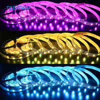 Flexibler SMD5050 Zickzack-LED-Streifen RGB für Gebogene Oberflächen Architekturbeleuchtung
