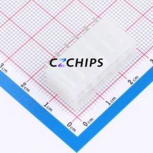 HX-5569-2x6A Wire-to-Board Pin Header Through hole Component (THT),P=4.2mm Connector 2x6P 4.2mm Through Hole Mini-Fit (MX 4.2) - Product Image 1