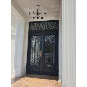 Puerta de Hierro Forjado Estilo Francés, Marca Euro Iron, con 3 Años de Garantía, Resistente al Agua, Acabado Vietnamita - Product Image 1