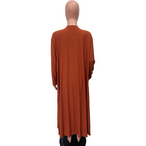 ชุดเดรสคอวีเข้ารูปลายทางแฟชั่นชุดเดรสผู้หญิงสองชิ้นสีล้วน - Product Image 5