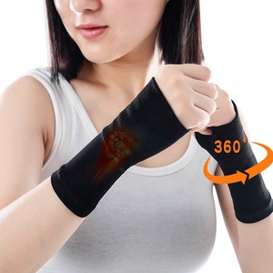 Supporto per Polso a Compressione Media con Fascia per <span class=keywords><strong>Pollice</strong></span> e Palmo, <span class=keywords><strong>Tutore</strong></span> per Tunnel Carpale, Stecche per Alleviare Tendinite e Artrite, Nero - Product Image 1