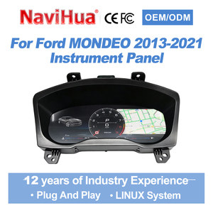 NaviHua - Panel de Instrumentos Digital LCD IPS de 12.3 Pulgadas para Automóvil, Velocímetro Virtual para Cabina, Actualización Retrofit, Plug and Play - Product Image 1
