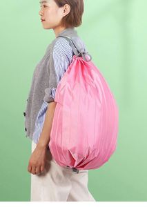 Sac à dos pliable en nylon épais, léger et réutilisable, idéal pour les courses et les voyages - Product Image 3