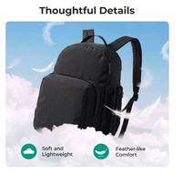 Sac à dos pour ordinateur portable avec sac à lunch isotherme détachable pour le travail, l'université et les déplacements quotidiens