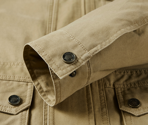 Giacca Invernale da <span class=keywords><strong>Uomo</strong></span> alla Moda, Casual, Slim Fit, Imbottita e Calda con Cerniera, Collo Alto, Maniche Lunghe - Product Image 5