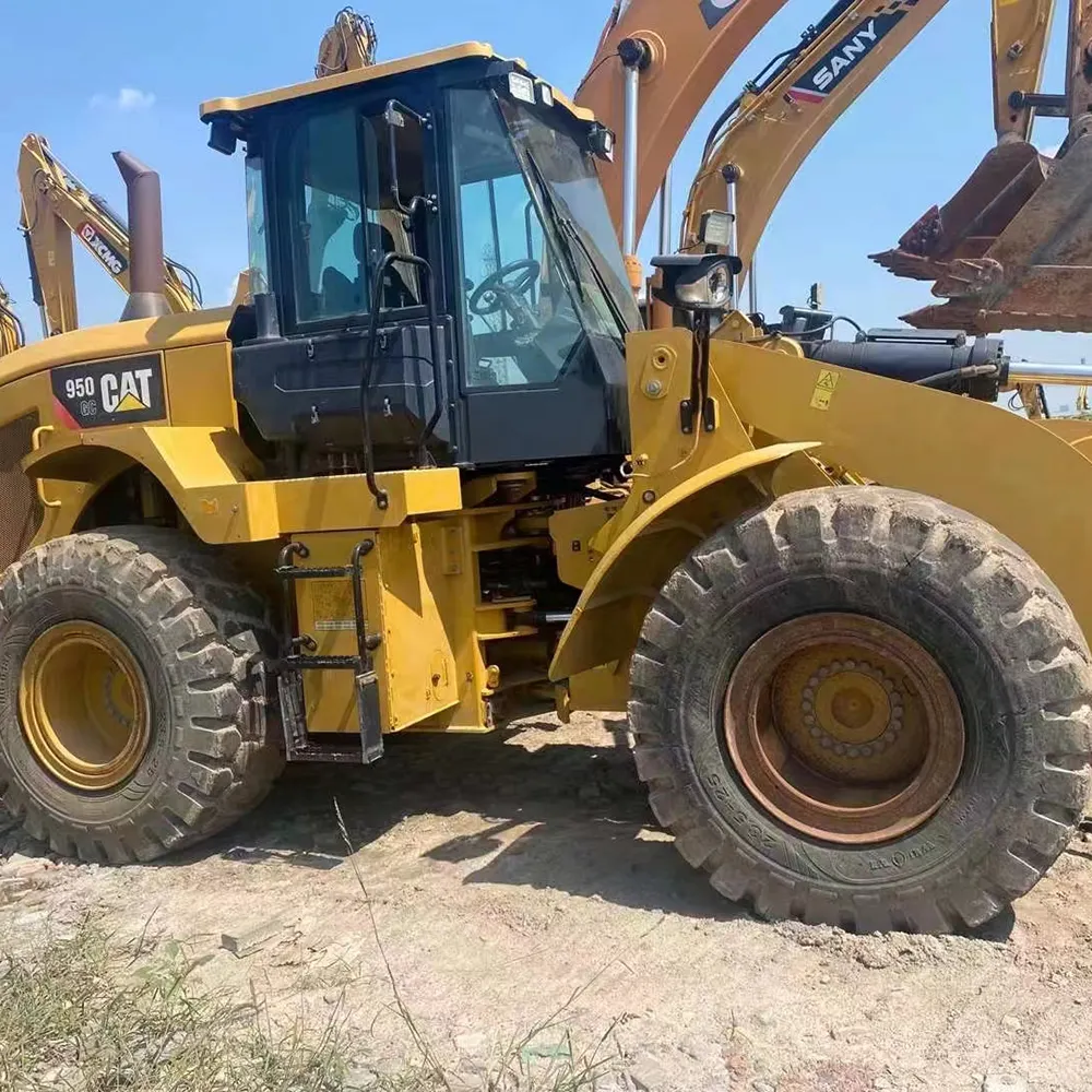 Machine originale 5 tonnes ont utilisé le chargeur 950GC de roue de Caterpillar pour des ventes