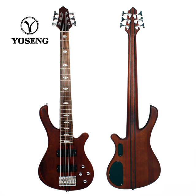 High End Solid Wood High Quality Wholesale 6 String Electric Bass Guitar