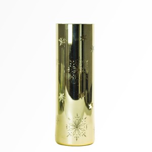 נר בעל צילינדר ברור פצפוצי זכוכית אגרטל - Product Image 5
