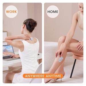 Commercio all'ingrosso <span class=keywords><strong>Lcd</strong></span> corpo massaggiatore adesivo elettrico Patch Toppa Tens Ems <span class=keywords><strong>Mini</strong></span> impulso elettronico poggiacollo posteriore massaggiatore - Product Image 6