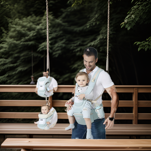 Le tabouret de taille du porte-bébé peut contenir horizontalement le tabouret de taille du bébé en tenant l'épaule à double usage à l'avant et à l'arrière - Product Image 4